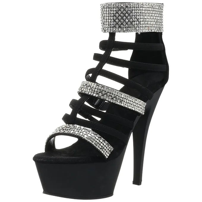 Striptease fashion Rhinestone platform Sandals